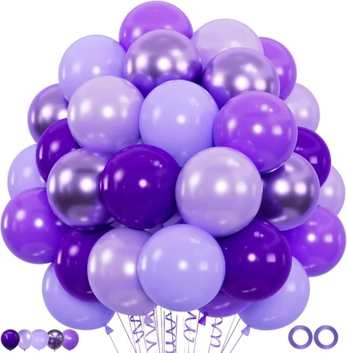 Miniatura 11 de 100 globos rojos, blancos y azules, globos patrióticos del Día de la Independencia de 12 pulgadas para graduación, 4 de julio, fiesta de cumpleaños