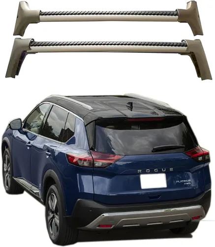 Miniatura 9 de ROKIOTOEX Barras transversales para portaequipajes Rogue Platinum SL Factory 2021-2026 Rogue Platinum SL Rieles de techo empotrados para equipaje