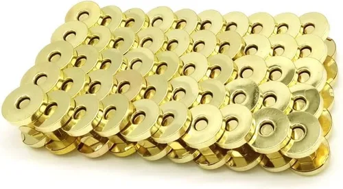 Miniatura 13 de 100 juegos de botones de cierre magnético, perfectos para bolsas y prendas, 14mm