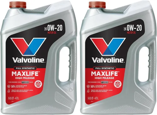 Miniatura 28 de Valvoline - Aceite de motor de mezcla sintética SAE 10W-40 de alto millaje, con MaxLife Technology, 5 cuartos de galón