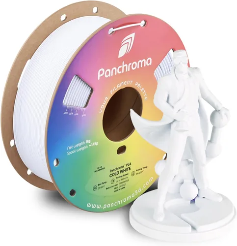 Miniatura 58 de Polymaker Panchroma Filamento de impresora 3D PLA negro, 0.069 in, carrete de 2.2 libras, fácil de imprimir, impresión de alta velocidad, sin