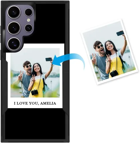 Miniatura 35 de Funda protectora personalizada para Samsung Galaxy S22 Ultra 5G (versión 2022), funda protectora de doble capa resistente con múltiples fotos, a