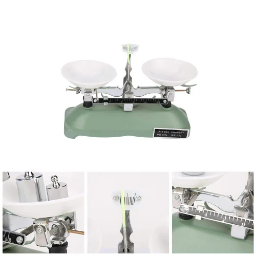 Miniatura 6 de Balanza de haz de equilibrio, escala de equilibrio científico de laboratorio, haz triple para herramienta de enseñanza