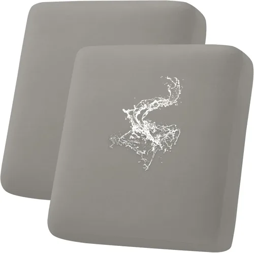 Miniatura 75 de hyha Fundas de cojín impermeables para sofá, funda elástica para asiento de sofá para perro, lavable, antideslizante, impermeable, fundas de cojín