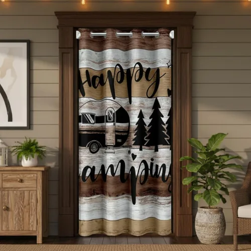 Miniatura 27 de Castle Fairy Cortina con estampado de piel de vaca para jóvenes adultos, diseño abstracto de piel de vaca blanca y granate, cortina opaca