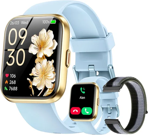 Miniatura 11 de Relojes inteligentes para hombres (Android/iPhones), más de 120 modos deportivos con monitor de ritmo cardíaco, monitor de ritmo cardíaco
