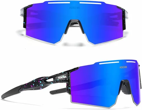 Miniatura 3 de Gafas de sol polarizadas deportivas para hombres y mujeres, jóvenes y niños. Gafas de sol para béisbol y sóftbol, para ciclismo y correr C18