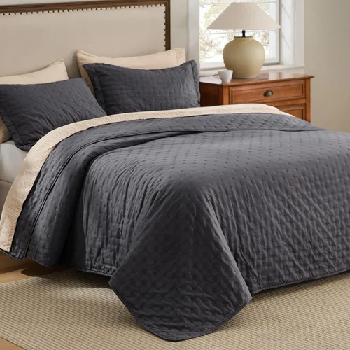 Miniatura 10 de Bedsure Colchas Bohemias Tamaño Queen - Colcha Queen Ultra Suave Ropa de Cama para Decoración de Dormitorio Bohemio, Edredón Ligero para Todas