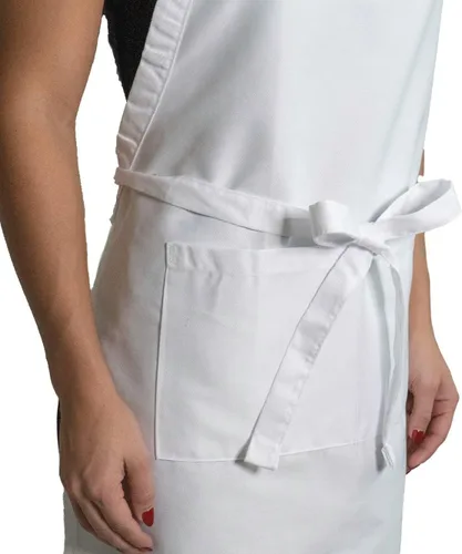 Miniatura 8 de Delantal personalizado para hombres y mujeres Añade tu nombre y texto Delantal bordado personalizado con babero ajustable y bolsillos delanteros