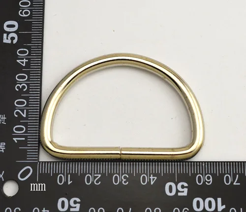 Miniatura 2 de Wuuycoky Silvery D Rings Buckles D-ring Non-welded For Webbing Strapping 0.5" / 0.6" / 0.8" / 1" / 1.25" / 1.5" / 2" Optional