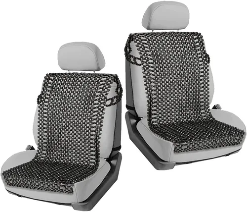 Miniatura 8 de VaygWay Cojín de Asiento Cómodo con Cuentas de Madera – Cubierta de Asiento de Automóvil Cómoda con Cuentas de Madera – Cubierta Fresca de Masaje