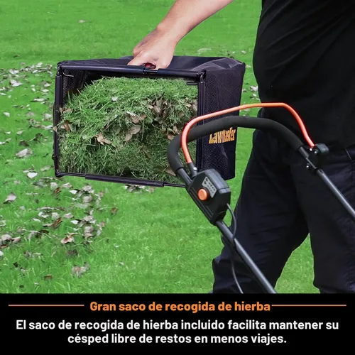 Miniatura 6 de LawnMaster 20VMWGT Cortacésped de 24V Máx de 13 pulgadas y Recortadora de Césped de 10 pulgadas Combo con 2x4.0Ah Baterías y Cargador