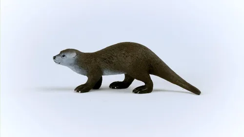 Miniatura 4 de Schleich Wild Life - Juguetes de animales salvajes marinos y oceánicos para niños y niños pequeños, juguete de nutria, edades 3+