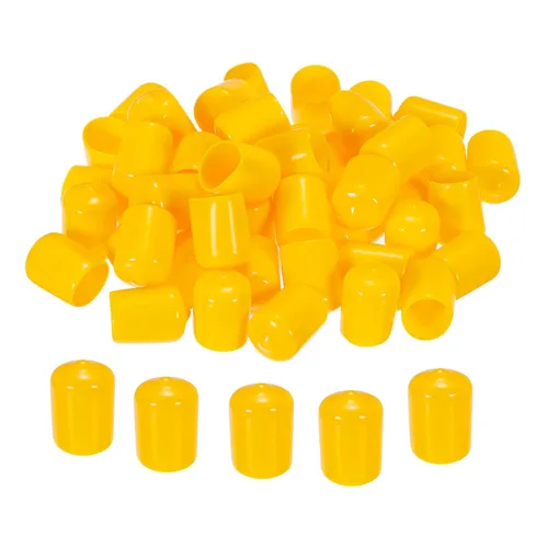 Miniatura 7 de MECCANIXITY 100 tapas de goma de 1/8 de pulgada (0.118 in), protector de rosca de vinilo de PVC, tapas redondas de alambre para perno de tornillo