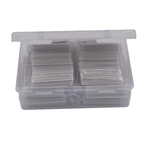 Manga de protección de empalme de fusión de fibra óptica, 1000 piezas, viene con caja (OD2.0.157 in 1.772 in (L))