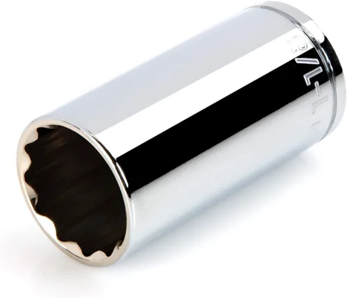 Miniatura 9 de TEKTON Unidad de 1/2 pulgada x enchufe de 12 puntos de profundidad de 1 pulgada SHD23225