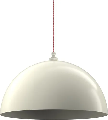 Miniatura 19 de Steel Lighting Co. Melrose - Lámpara colgante Montada en el techo Cúpula redonda de 18 pulgadas Estilo moderno y contemporáneo de granja Crema