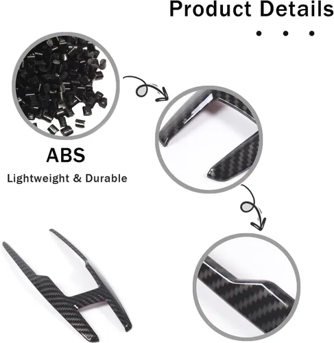 Miniatura 6 de Marco de Botón de Palanca de Cambios Trim para Honda Pilot 2016-2022/ Ridgeline 2020-2023/ Passport 2019-2023, Material ABS Cubierta del Panel