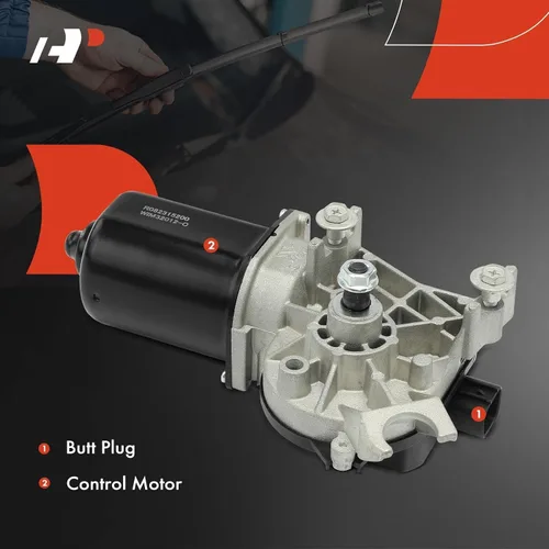 Miniatura 4 de A-Premium Motor del limpiaparabrisas delantero compatible con Toyota Camry 1997 1998 1999 2000 2001, sedán, 5 pines, con tipo ITTA-ESNA, repuesto #