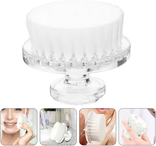 Miniatura 7 de Cepillo de limpieza facial de cerdas suaves, limpiador facial manual para limpieza profunda de poros, exfoliante y cuidado de la piel, cepillo