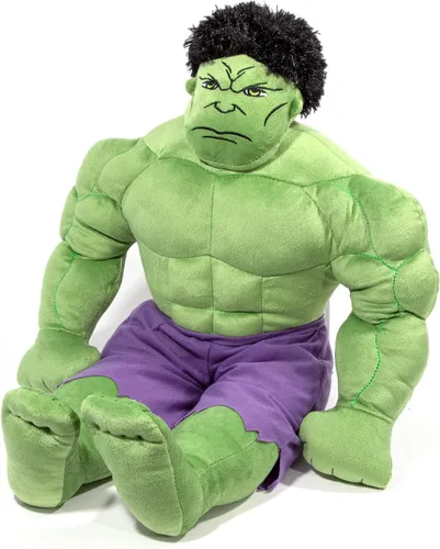 Miniatura 2 de Jay Franco Almohada Compañero de Peluche de Hulk de los Vengadores - Microfibra de Poliéster Súper Suave, 23 pulgadas (Producto Oficial de Marvel)
