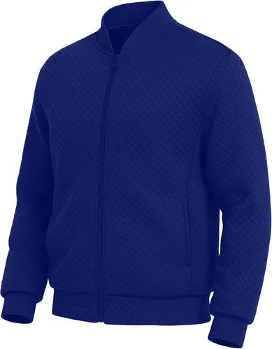 Miniatura 8 de Sudadera acolchada para hombre 2025, casual, elegante, chaqueta bomber versátil S-2XL