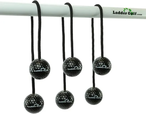 Miniatura 4 de Ladder Golf Official Hard Bolas, 3PK Rojo