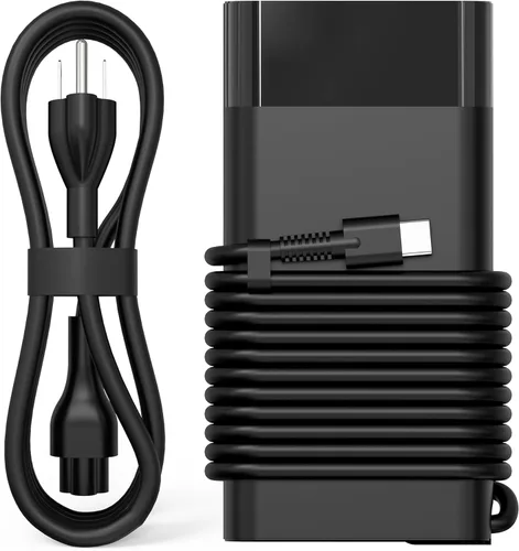 Miniatura 8 de Cargador de portátil delgado USB C de 65 W, compatible con cargador HP Spectre X360 Elitebook Envy Omnibook Chromebook Elite Dragonfly ProBook Zbook