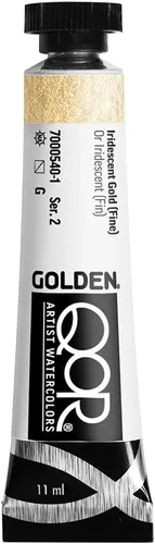 Miniatura 67 de GOLDEN QoR Acuarelas para artistas, Azul cobalto y teja, tubo de 11 ml, pintura profesional de acuarela, semiopaca Verde azulado cobalto