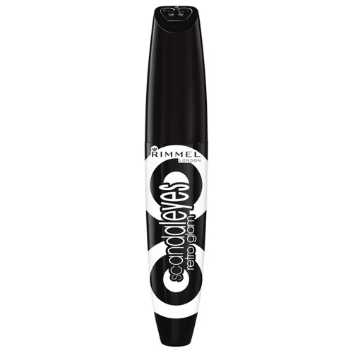 Miniatura 5 de Mascara de pestañas Scandaleyes Retroglam 0.41 onzas líquidas, Extreme black