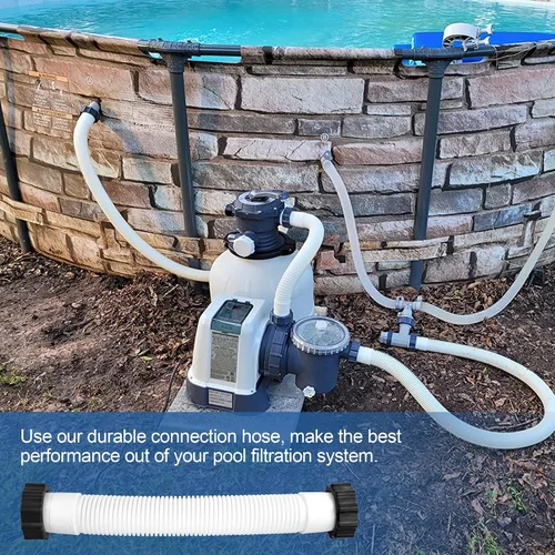 Miniatura 7 de 11388 Manguera de bomba de filtro de arena para piscina para filtro de arena Intex, reemplazo de manguera de bomba de piscina de 1.5 pulgadas