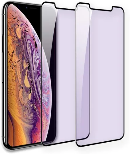 PERFECTSIGHT Protector de pantalla transparente HD compatible con iPhone 11 2019, iPhone Xr 2018 de 6.1 pulgadas (paquete de 2), filtro de luz azul