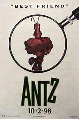 ANTZ - Póster de película original de 27 x 40 pulgadas, una hoja 1998 de Woody Allen Stallone
