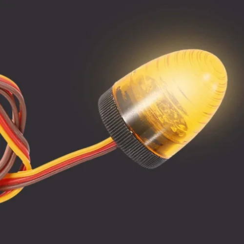 Miniatura 4 de Luz LED circular ultra brillante de policía, lámpara estroboscópica de flash giratorio, 5 modos para 1/8 1/10 1/14 RC coche extinción de incendios
