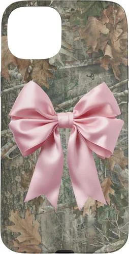 Miniatura 9 de Camo Pink Bow Case for iPhone 17