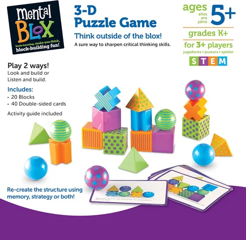 Miniatura 6 de Learning Resources Juego de bloques de pensamiento crítico