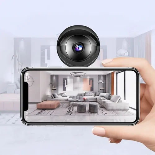 Miniatura 6 de Mini cámara WiFi 2026 1080P Ocultar, cámara remota inalámbrica para interiores, cámara gran angular de 150°, cámara de vigilancia de seguridad