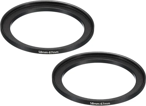 Miniatura 14 de PATIKIL Anillo elevador de metal de 1.594 in-1.693 in, paquete de 2 anillos adaptadores de filtro de lente de cámara, anillo adaptador de filtro