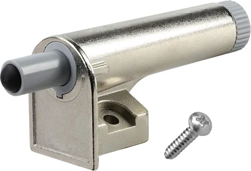 Paquete de 10 herrajes Rok con cierre suave para puertas de gabinete/adaptador de cierre suave de metal, amortiguador, hardware, zinc, bisagra,