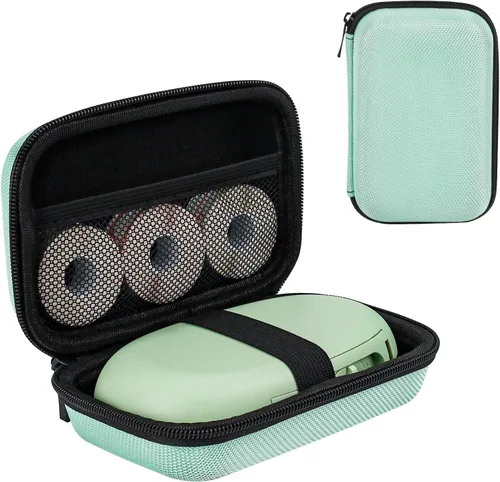 Miniatura 7 de SUPVAN Funda protectora de nailon para etiquetadora y cintas E10, resistente al agua, a prueba de golpes, resistente a los arañazos, para disco duro
