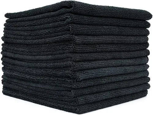Miniatura 16 de (Paquete de 12) 12" x 12 in. toallas de limpieza de microfibra de grado comercial para usos múltiples, altamente absorbentes, sin pelusa, sin Blanco