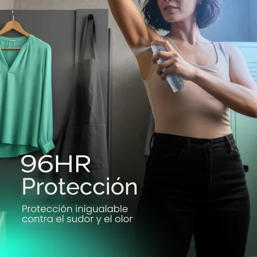 Miniatura 6 de Degree Spray seco para protección contra el sudor y el olor de 96 horas Fresh Cotton 5X protección 3.8oz