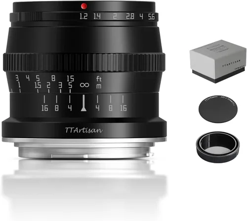 Miniatura 11 de TTArtisan 50mm F1.2 APS-C Lente de Enfoque Manual para Cámara Sony E Mount Como A5000 A5100 A6000 A6100 A6300 A6400 A6500 A6600 NEX-3 NEX-3N NEX-3R