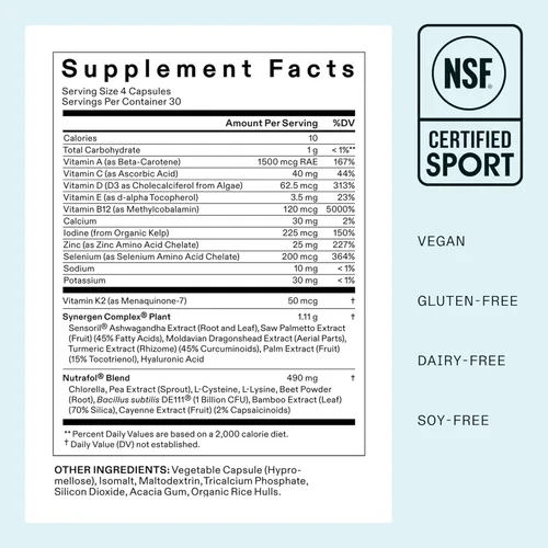 Miniatura 7 de Nutrafol - Suplementos para el crecimiento del cabello femenino, recomendados por dermatólogos, edades 18-44, clínicamente probados para cabello