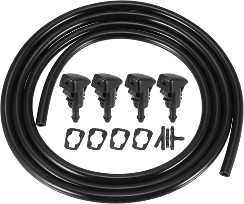 X AUTOHAUX 4 piezas de repuesto de boquilla de limpiaparabrisas para Subaru Impreza 2008-2012 47230 Pulverizador de agua de un solo orificio