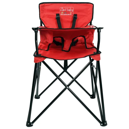 Miniatura 2 de ciao! Baby Silla alta portátil para bebés y niños pequeños, silla alta de viaje plegable compacta con bolsa de transporte para campamento al aire