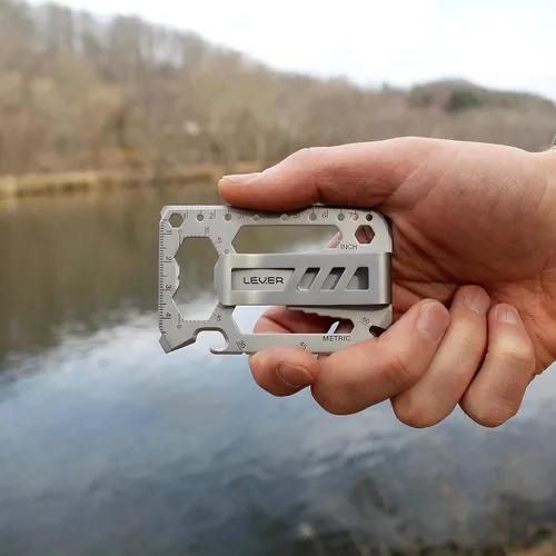 Miniatura 4 de Toolcard Pro con clip color plateado