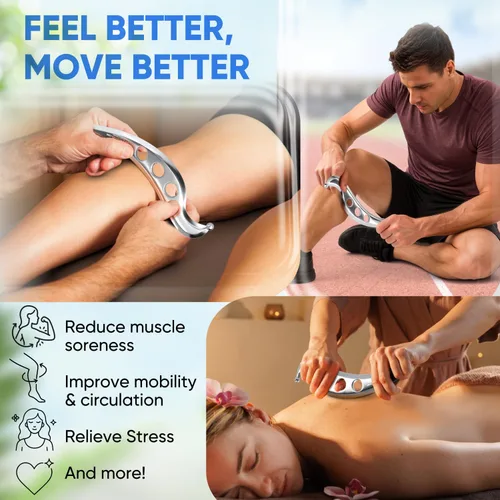 Miniatura 4 de miofascial Releaser – Herramienta para instrument-assisted fascial Movilización – para los especialistas de deportes Medecine Elipse Pro