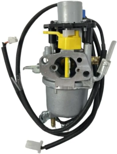 Miniatura 5 de Conjunto de carburador con motor de stepper, juntas y línea de combustible para generador inversor de doble combustible Predator de 5000 vatios