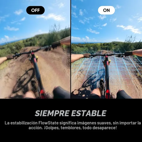 Miniatura 7 de Insta360 X5 Essentials - Cámara de acción impermeable 8K 360 El paquete incluye selfie Stick, batería extra, funda de carga rápida de utilidad